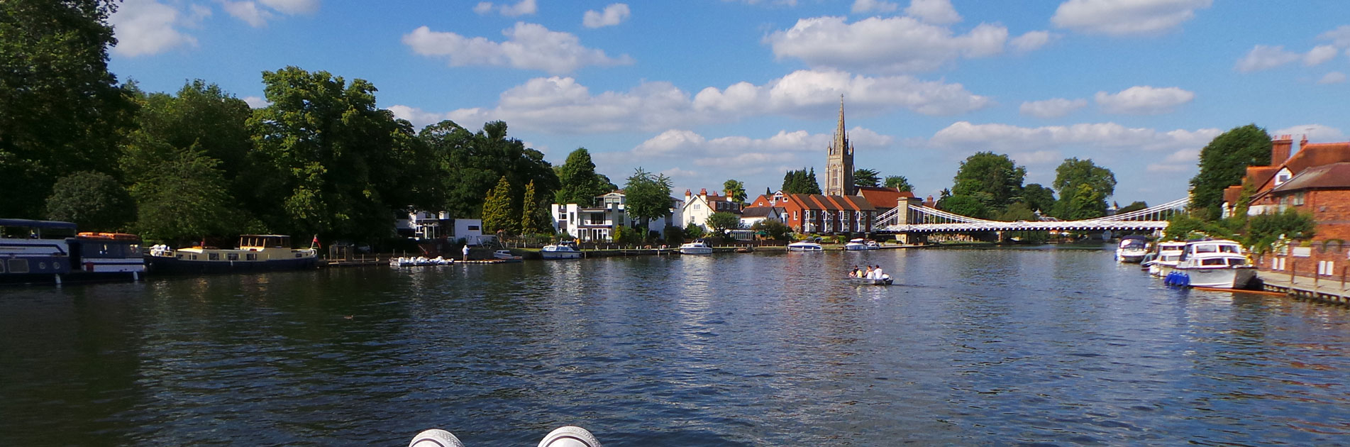 View of the river Thames