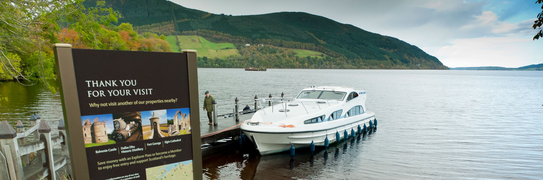 Riverboat in Scotland