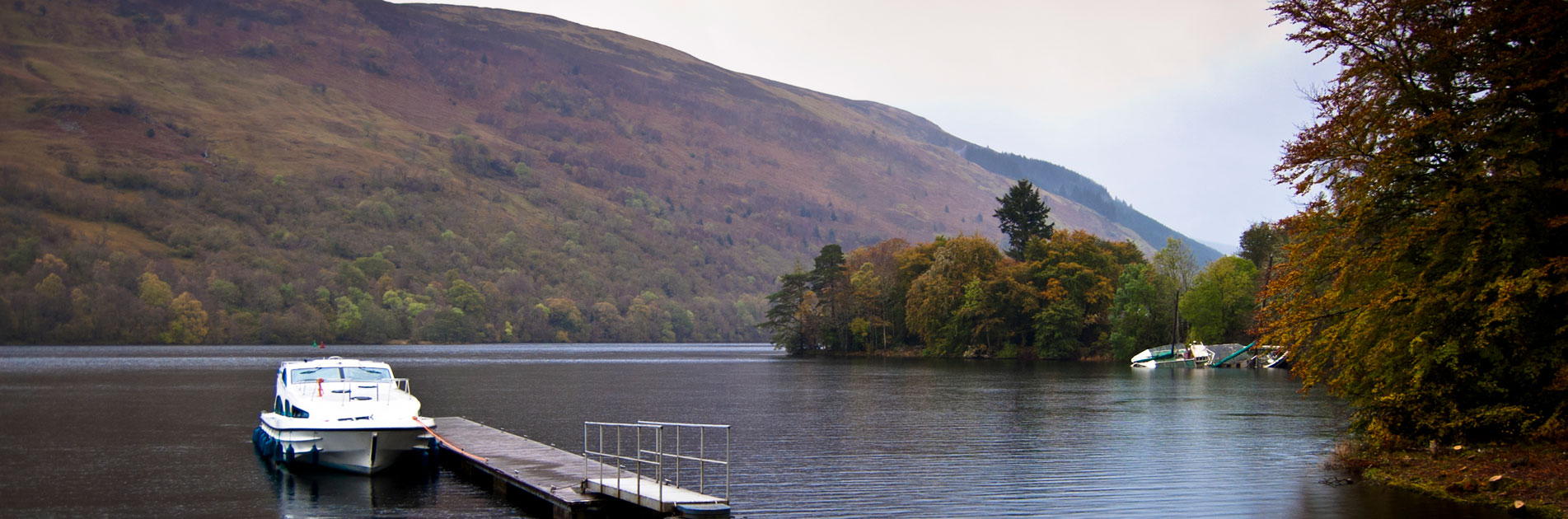 Riverboat on the Caledonian Canal