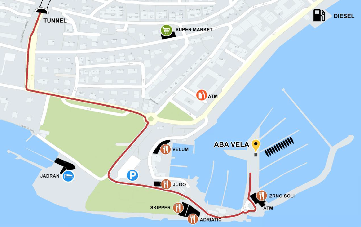Split, ACI Marina (Aba Vela)