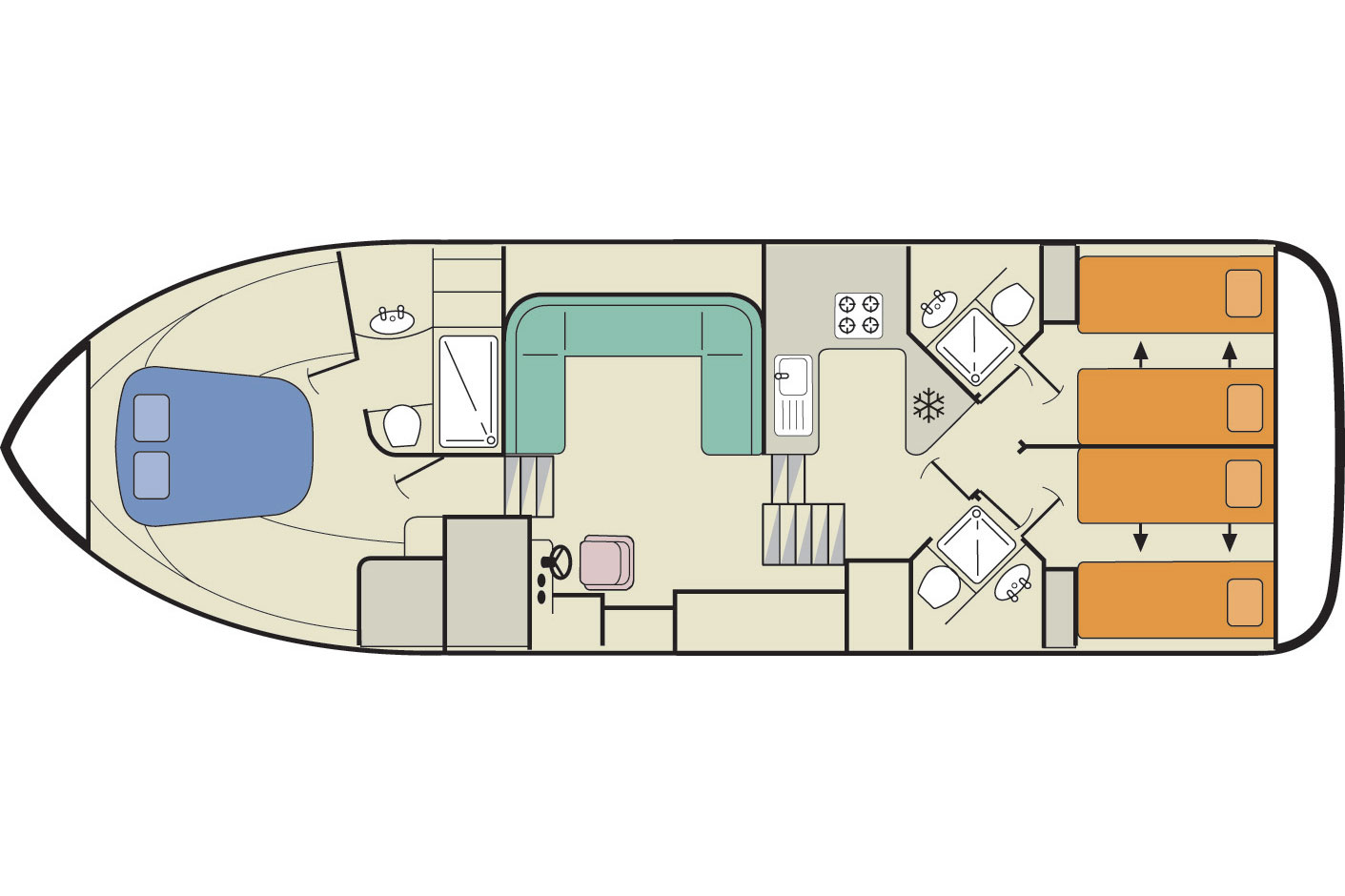 Example of layout Eksempel på layout