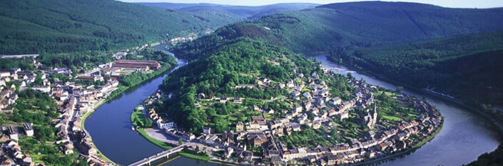 Riverbend in the Ardennes